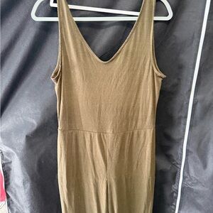 Shosho Olive Midi Dress